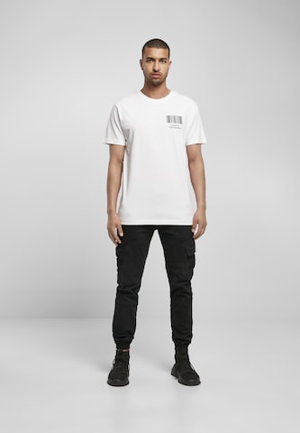 T-Shirt 'Nice Person' Mister Tee en blanc