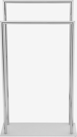 Wenko Shower Accessories in Silver: front