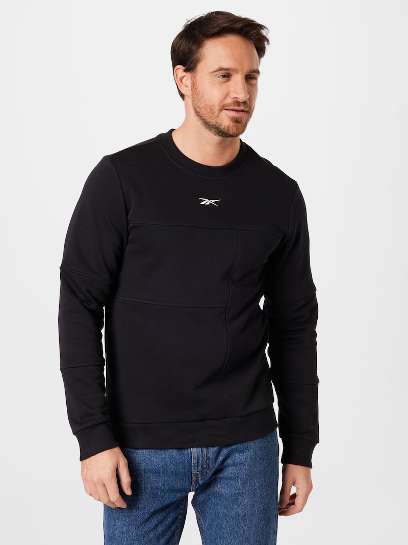 Men Sportswear Reebok Sport Sweaters & zip-up hoodies Black