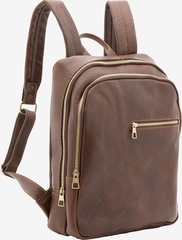 Viola Castellani Rugzak in Bruin: voorkant