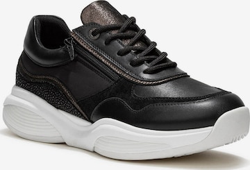 Xsensible Sneaker in Schwarz: Vorderseite