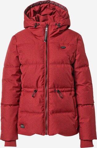 Veste d’hiver 'Calena' Ragwear en rouge : devant