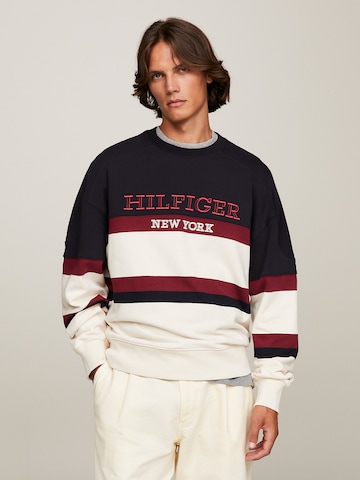 TOMMY HILFIGER Mikina - Modrá: predná strana