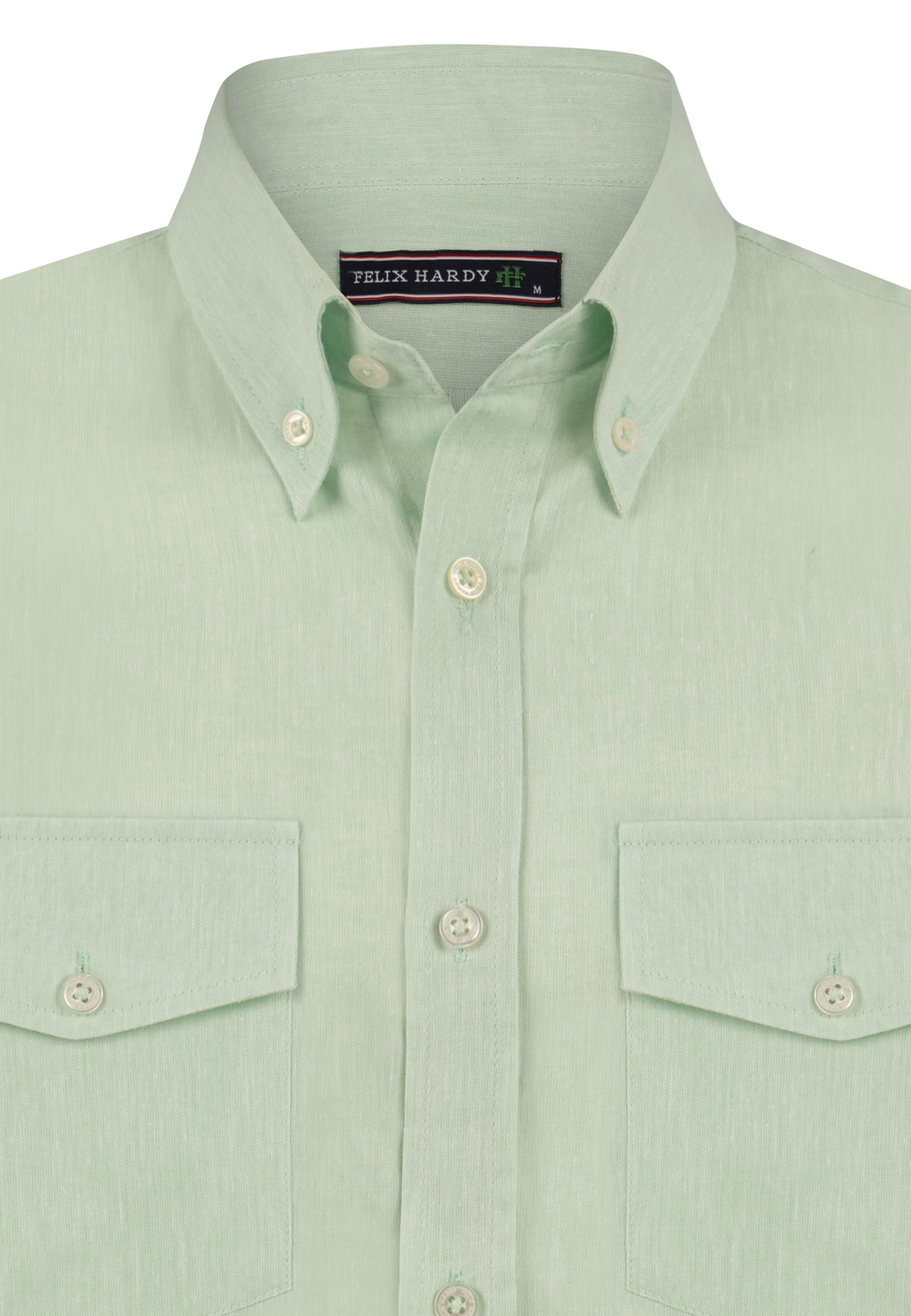 Coupe regular Chemise Felix Hardy en vert