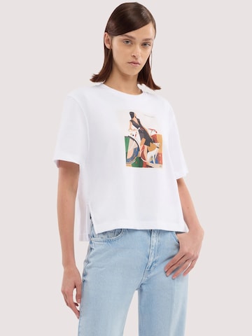 T-shirt Trussardi en blanc