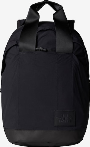 melns THE NORTH FACE Mugursoma 'Never Stop': no priekšpuses