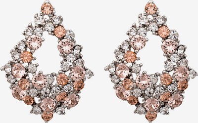 LILY AND ROSE Ohrringe 'Alice' in rosa / silber, Produktansicht