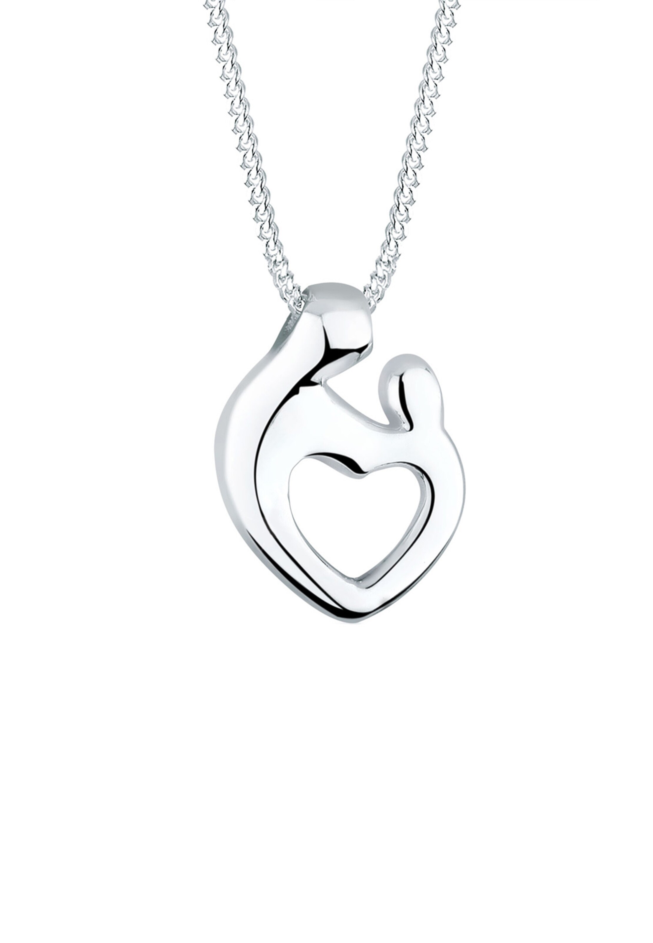 sudrabs ELLI Ķēdīte 'Herz'