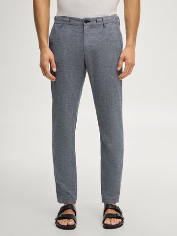 JOOP! Jeans Loose fit Chino trousers 'Maxton' in Blue: front