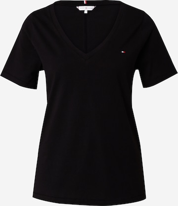 TOMMY HILFIGER T-Shirt in Schwarz: predná strana