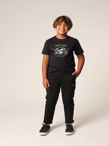 Deeluxe T-Shirt ' ROAD ' in Schwarz