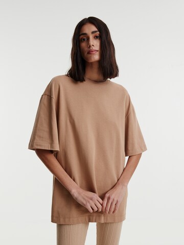 EDITED Shirt 'Fides' in Brown: front