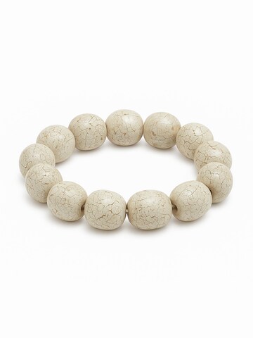 COLLEZIONE ALESSANDRO Bracelet 'Ruby' in White: front