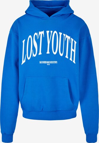 Lost Youth Sweatshirt 'Classic V.1' in Blauw: voorkant