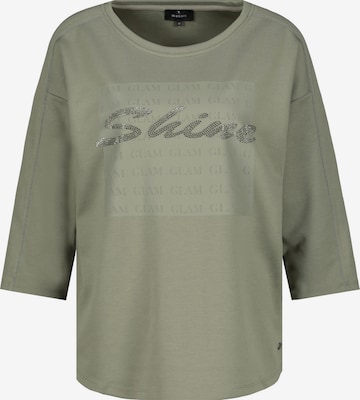 Sweat-shirt monari en vert : devant