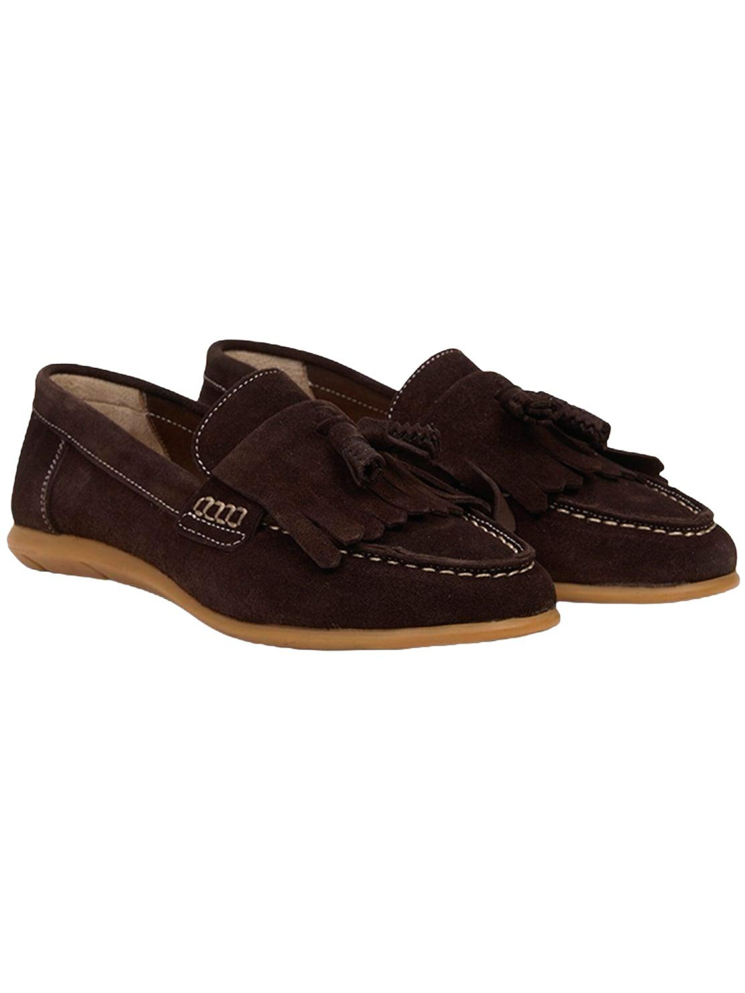 Desa - Mocasines 'Beleg' en marrón