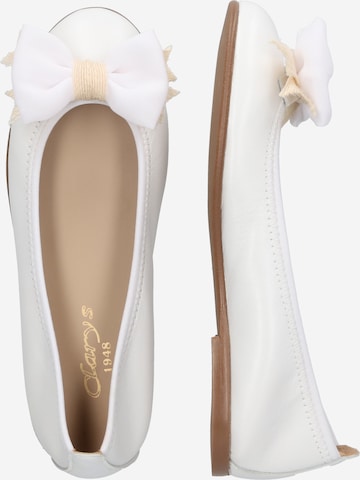 CLARYS Ballet Flats 'FRANCESITA' in White