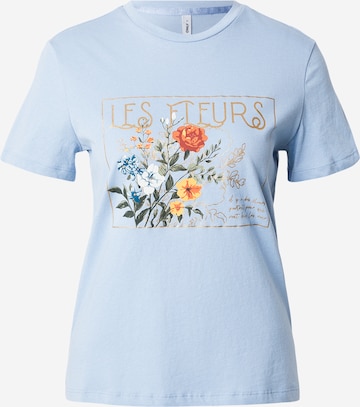 ONLY Shirt 'ONLAmberdine' in Blauw: voorkant