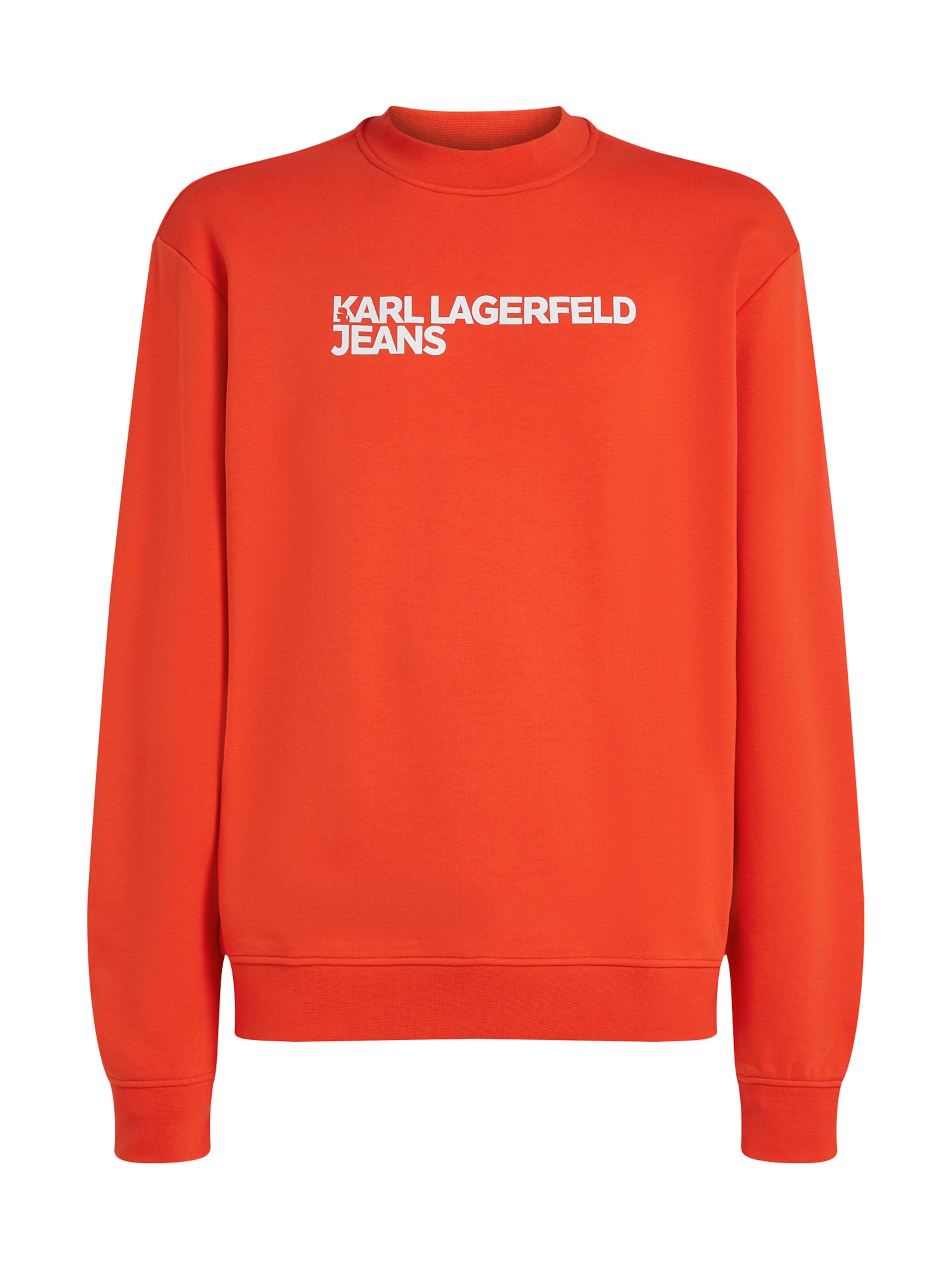 KARL LAGERFELD JEANS - Sudadera en rojo: frente
