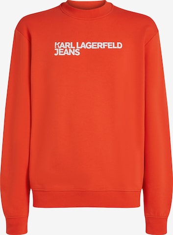 KARL LAGERFELD JEANSSweater majica - crvena boja: prednji dio