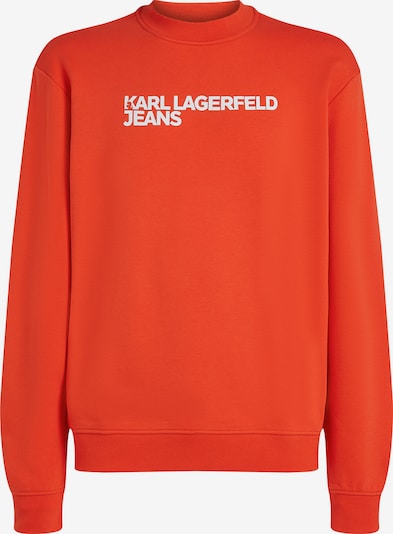 KARL LAGERFELD JEANS Collegepaita koossa L värissä punainen / valkoinen, Tuotenäkymä