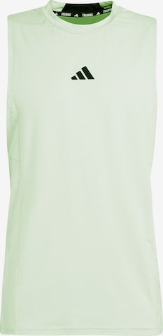 ADIDAS PERFORMANCE Performance Shirt 'D4T' in Green: front