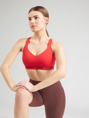 NIKE Bralette Sports bra 'INDY' in Red: front