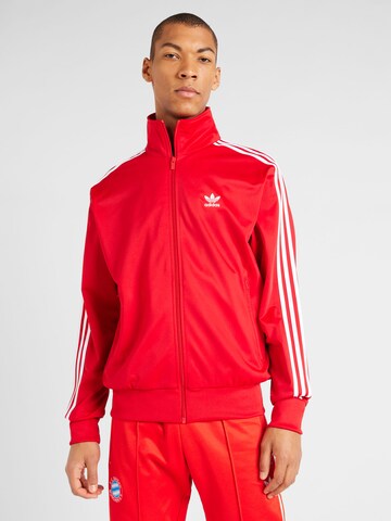 ADIDAS ORIGINALS Sweatvest 'Adicolor Classics Firebird' in Rood: voorkant