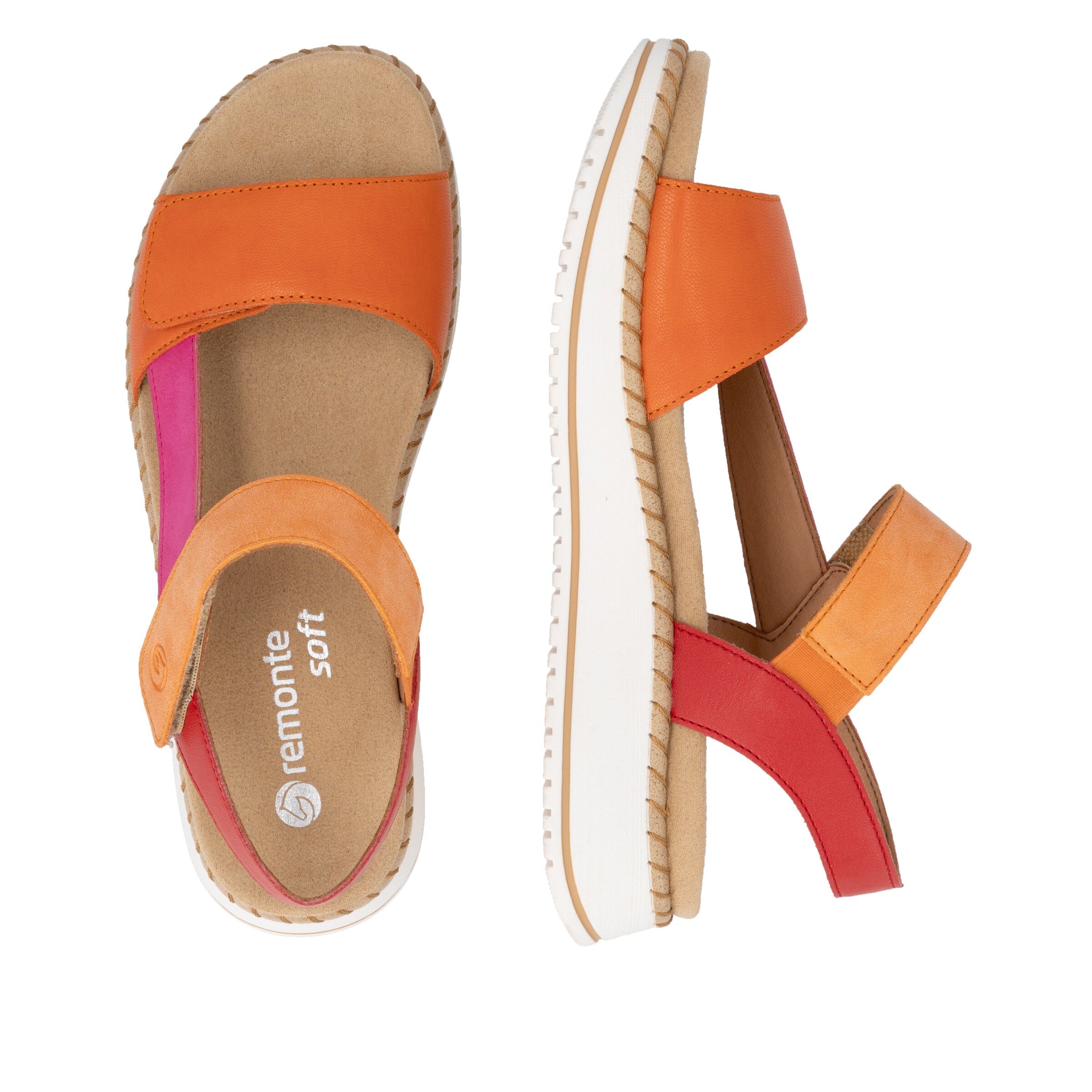 REMONTE Sandals in Orange