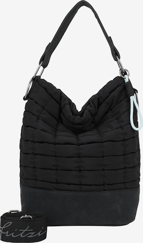 Fritzi aus Preußen Shoulder Bag 'Olga' in Black: front