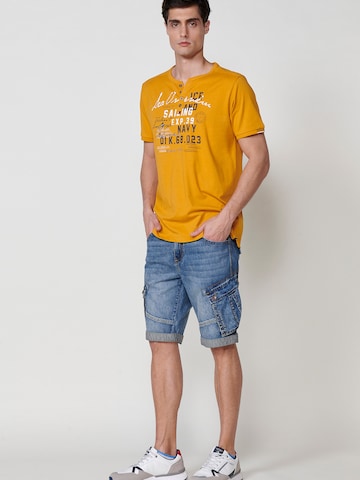 KOROSHI Shirt in Geel