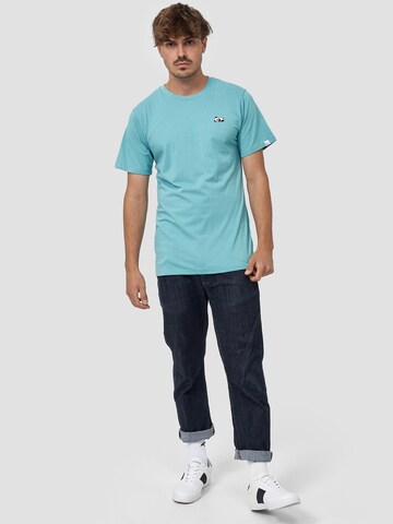 Mikon T-Shirt 'Panda' in Blau