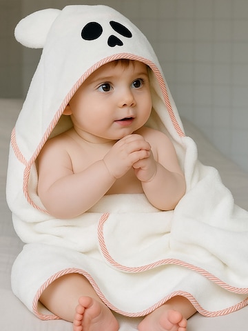 PAPATE Badekåbe 'Alaska' i hvid