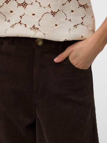 VERO MODA Barrel Nohavice 'VMKAITLIN' - Hnedá