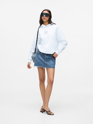 Sweat-shirt KARL LAGERFELD JEANS en blanc