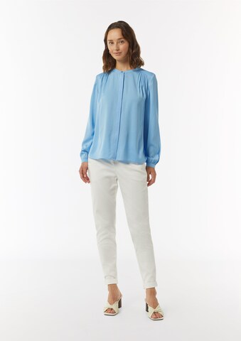 COMMA Bluse in Blau