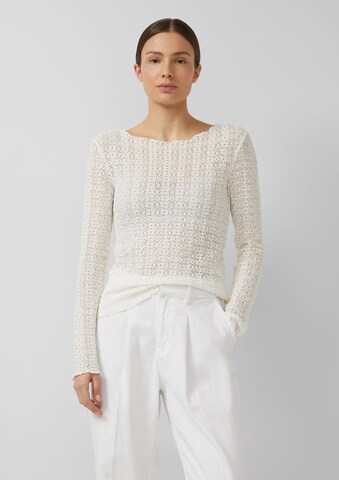 s.Oliver Shirt in Beige: front