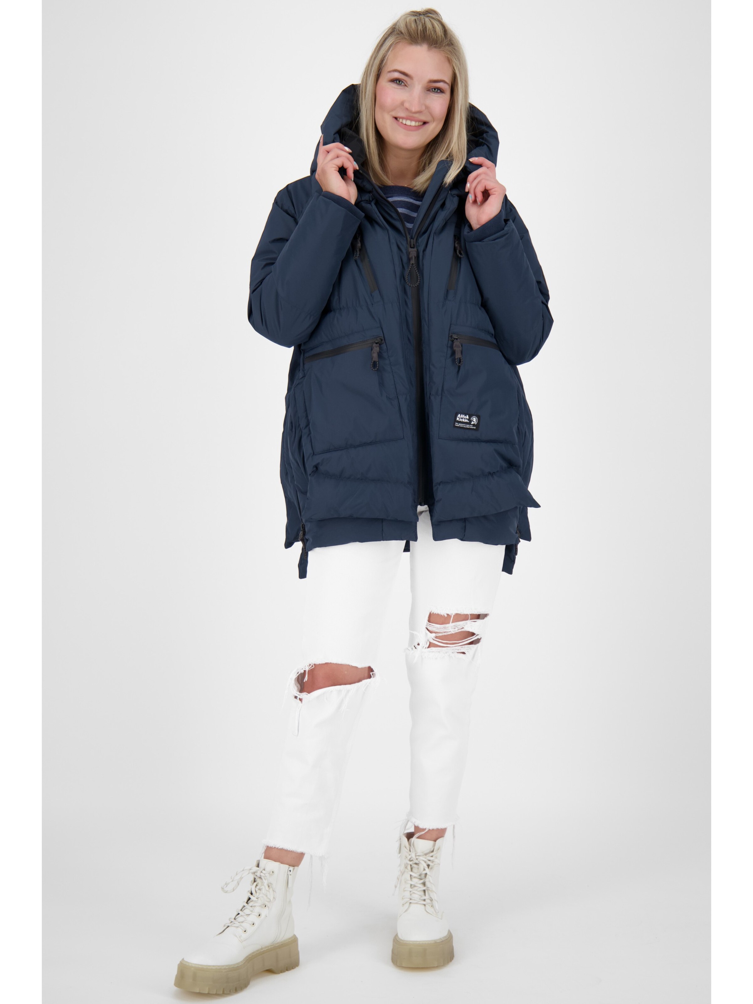 alife & kickin Vinterjakke 'RachelAK A' i blå