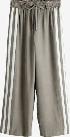 Wide Leg Pantalon Next en vert : devant