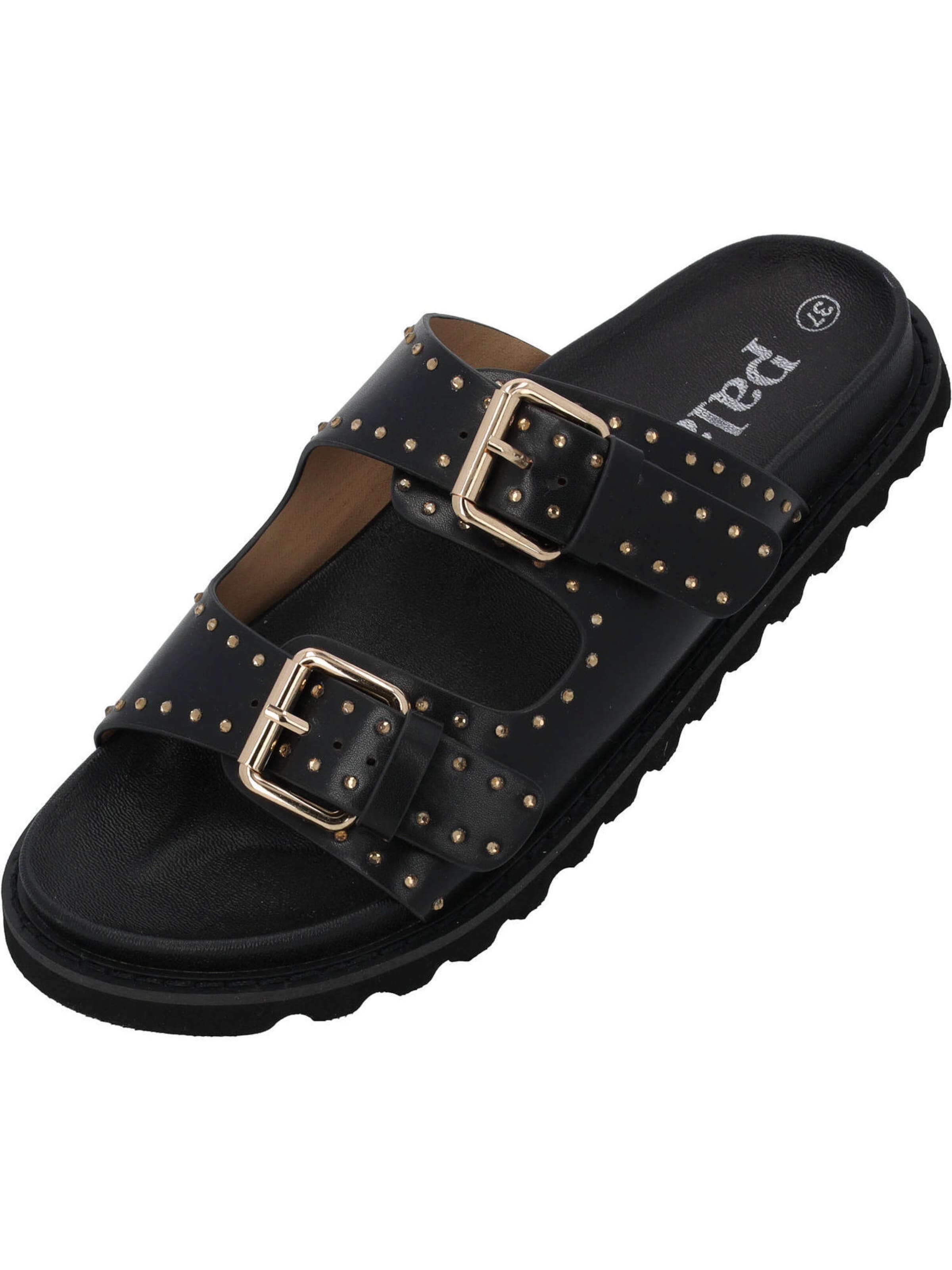 Palado Pistokkaat &#x27;Ubud&#x27; värissä musta: etupuoli