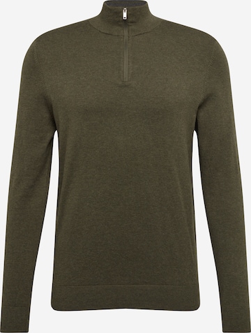 BURTON MENSWEAR LONDON Regular fit Sweater in Green: front