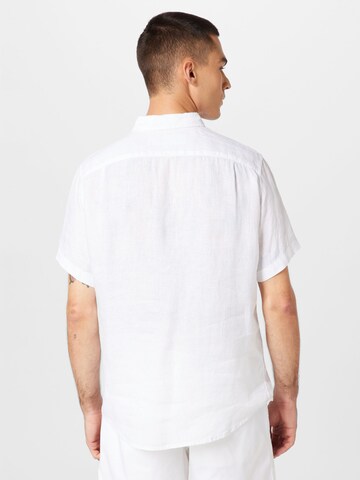 Regular fit Camicia di UNITED COLORS OF BENETTON in bianco