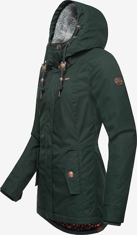 Ragwear Winter Jacket 'Monade' in Green