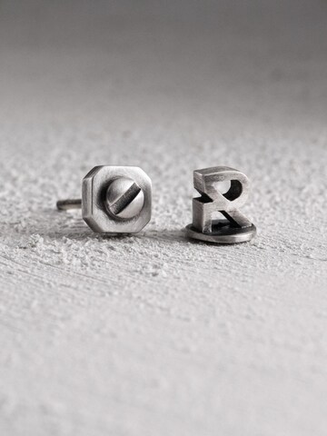 Orecchino 'SINGULA' di REYTEL in argento: frontale