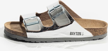 Bayton - Sapato aberto 'Tracy' em prata: frente