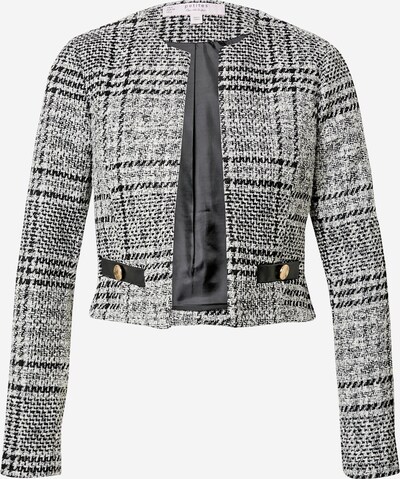 Miss Selfridge (Petite) Veste mi-saison en noir / blanc, Vue avec produit