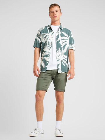 Key Largo Regular fit Button Up Shirt in Green