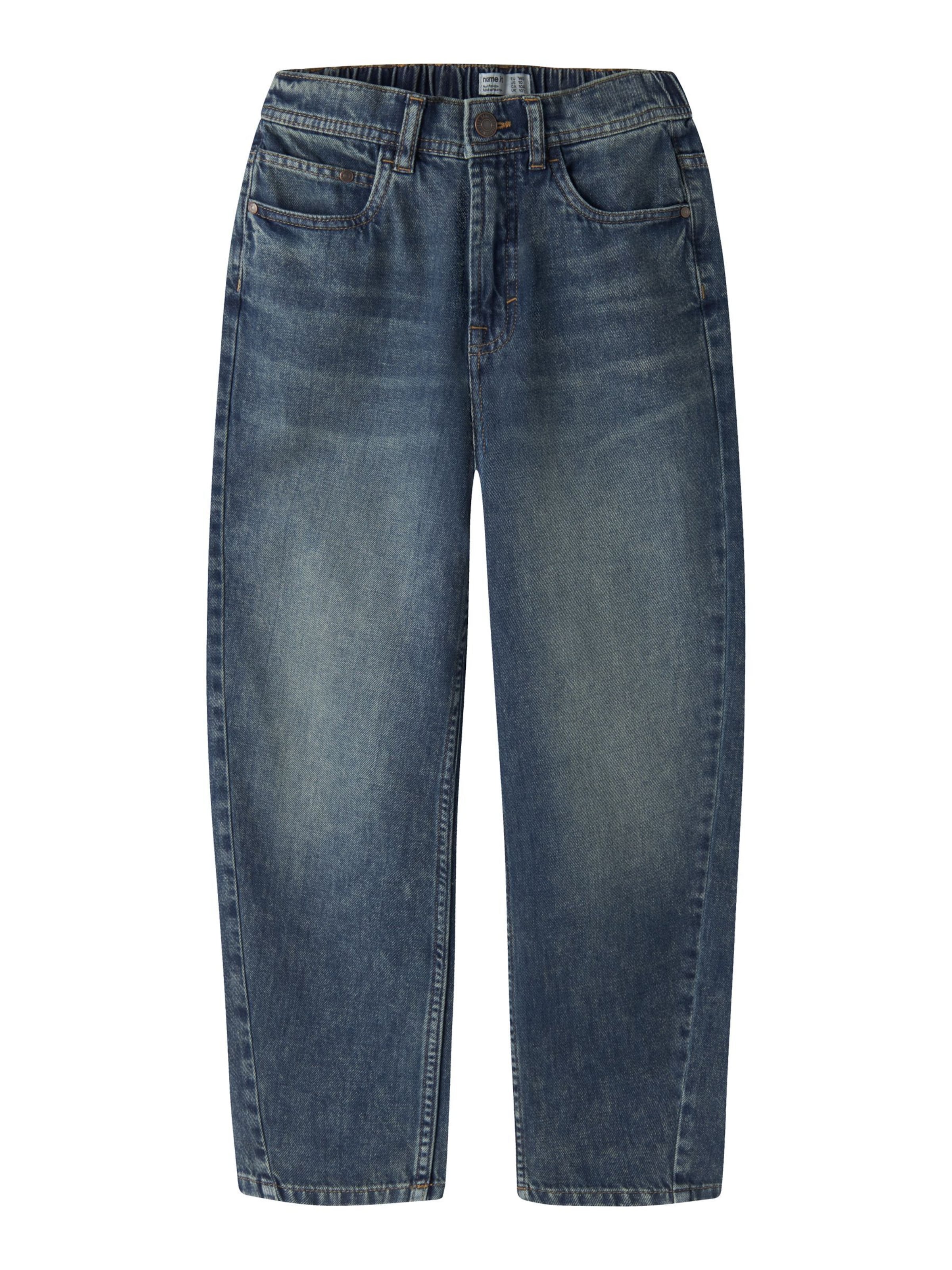 NAME IT - regular Vaquero en azul: frente