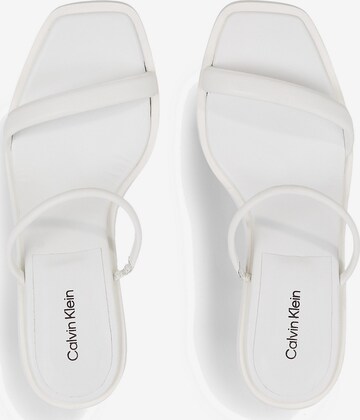 Calvin Klein Mules in White