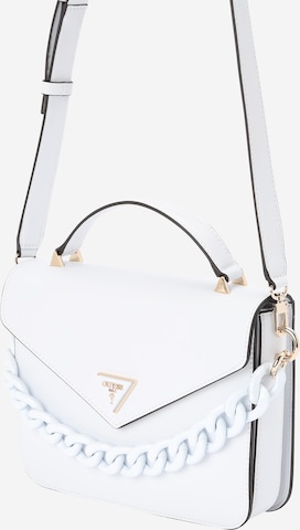 GUESS - Bolso de mano 'CORINA' en blanco: frente